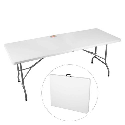 Mesa dobrável retangular 1,80 m x 74 cm Mesa dobrável retangular 1,80 m x 74 cm