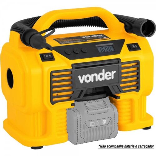 Compressor e soprador de ar a bateria 18V sem bateria ICAV 1857 Compressor e soprador de ar a bateria 18V sem bateria ICAV 1857
