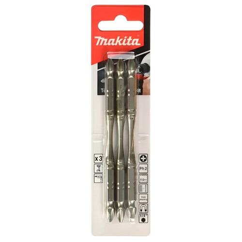 Bits phillips de torção ph2 x 110 mm encaixe 1/4 Bits phillips de torção ph2 x 110 mm encaixe 1/4