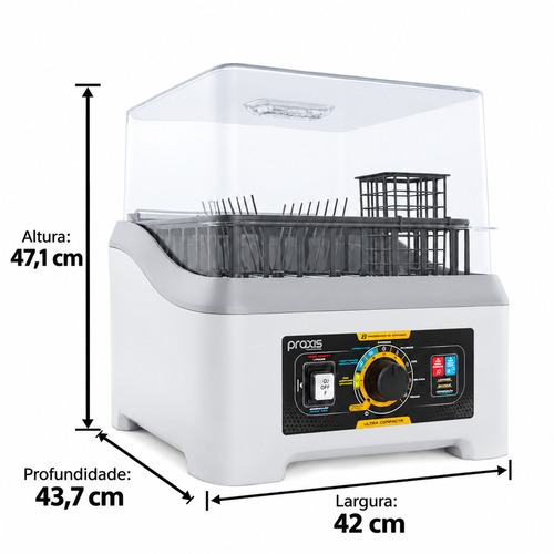 Lava-louças portátil semiautomática 8 programas 3L branca - LLP04-2.0 110V Lava-louças portátil semiautomática 8 programas 3L branca - LLP04-2.0 110V
