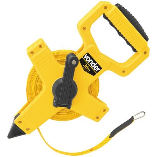 Trena aberta com fita de fibra de vidro de 30 metros