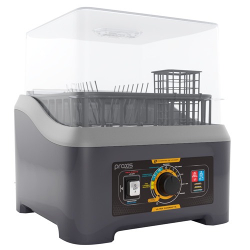 Lava-louças portátil semiautomática 8 programas 3L cinza - LLP04-2.0 110V Lava-louças portátil semiautomática 8 programas 3L cinza - LLP04-2.0 110V