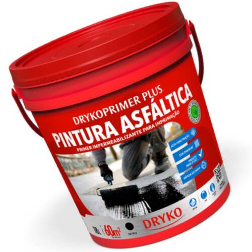 Impermeabilizante Pintura Asf�ltica 18L - DrykoPrimer PLUS