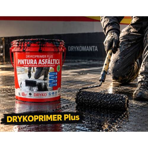 Impermeabilizante Pintura Asf�ltica 18L - DrykoPrimer PLUS