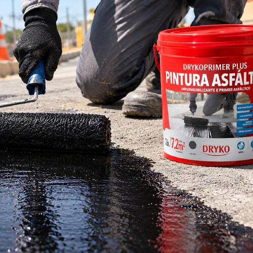 Impermeabilizante Pintura Asf�ltica 3,6L - DrykoPrimer PLUS