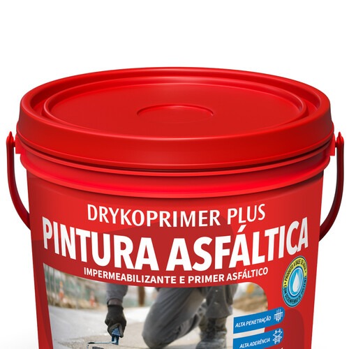 Impermeabilizante Pintura Asf�ltica 3,6L - DrykoPrimer PLUS