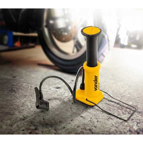 Bomba de ar para encher pneus com pedal Bomba de ar para encher pneus com pedal