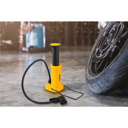 Bomba de ar para encher pneus com pedal Bomba de ar para encher pneus com pedal