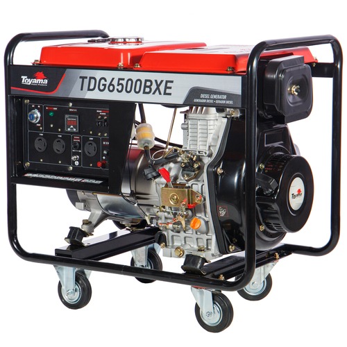 Gerador de energia 5,5 Kva a diesel partida elétrica bivolt - TDG6500BXE 110V/220V Gerador de energia 5,5 Kva a diesel partida elétrica bivolt - TDG6500BXE 110V/220V