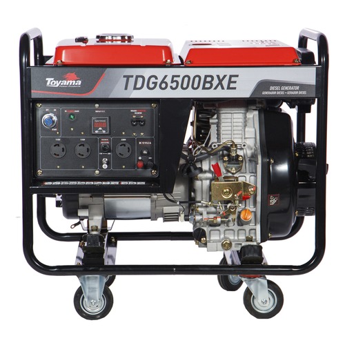 Gerador de energia 5,5 Kva a diesel partida elétrica bivolt - TDG6500BXE 110V/220V Gerador de energia 5,5 Kva a diesel partida elétrica bivolt - TDG6500BXE 110V/220V