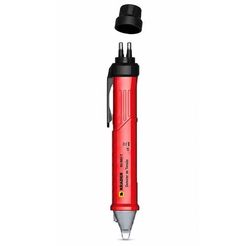 Detector de tensão 90 a 1000V CAT II 1000V com Led - KVOLT Detector de tensão 90 a 1000V CAT II 1000V com Led - KVOLT