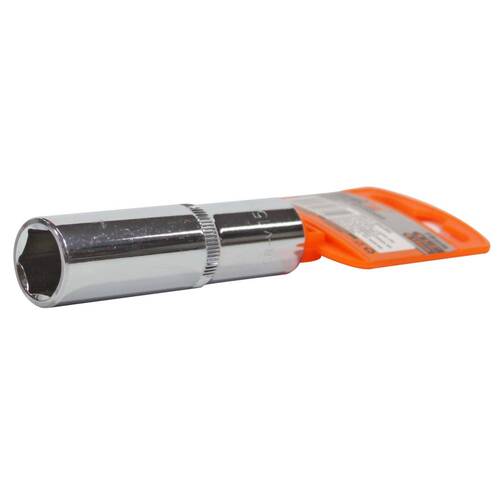 Soquete sextavado longo 15 mm com encaixe 1/2 Soquete sextavado longo 15 mm com encaixe 1/2