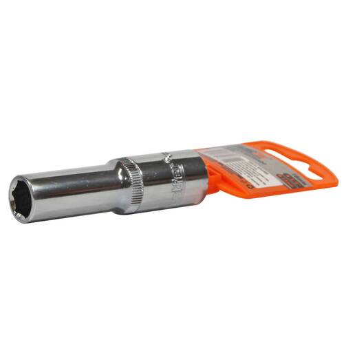 Soquete sextavado longo 12 mm com encaixe 1/2 Soquete sextavado longo 12 mm com encaixe 1/2
