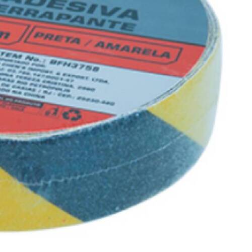 Fita adesiva antiderrapante 50 mm x 20 m zebrada Fita adesiva antiderrapante 50 mm x 20 m zebrada