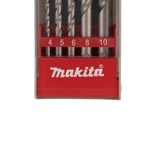 Jogo de broca de w�dea 4 a 10 mm para concreto com 5 pe�as - D-05175