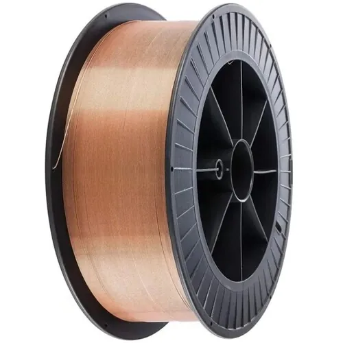 Arame para solda mig sólido cobreado 0,8 mm rolo 15 kg Esab - 70S6