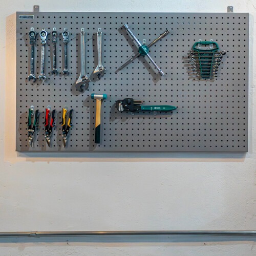 Painel para ferramentas perfurado metálico 1400 x 900 mm - RLL-145 Painel para ferramentas perfurado metálico 1400 x 900 mm - RLL-145