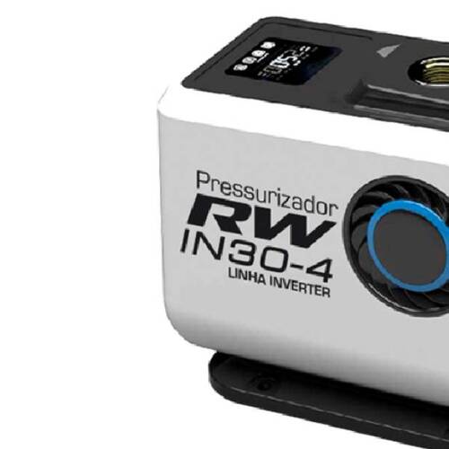 Bomba pressurizadora 0,5 hp 4500L/H com inversor de frequência - RW Inverter 30-4 220V Bomba pressurizadora 0,5 hp 4500L/H com inversor de frequência - RW Inverter 30-4 220V