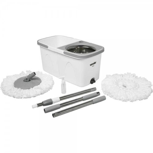 Balde espremedor com mop giratório capacidade 6 litros Balde espremedor com mop giratório capacidade 6 litros