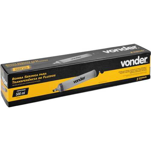 Bomba manual para �leo capacidade de 500 ml