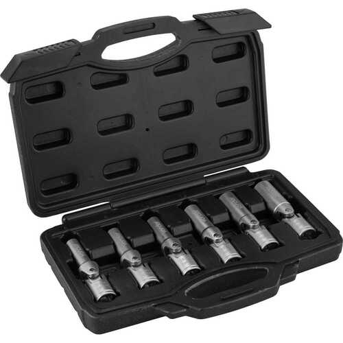 Jogo de soquete para velar articulada 8 a 16 mm com 6 pe�as