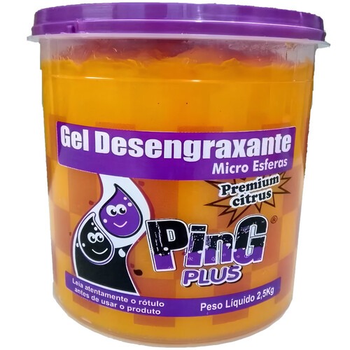 Gel desengraxante micro esfera 2,5 Kg laranja - Premium Citrus Gel desengraxante micro esfera 2,5 Kg laranja - Premium Citrus