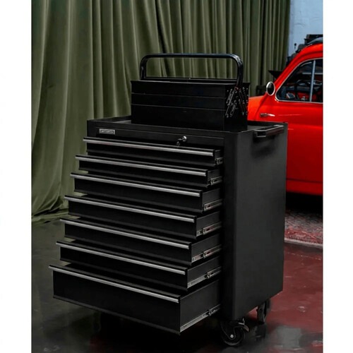 Carrinho para ferramentas fechado com 7 gavetas - RLL-329