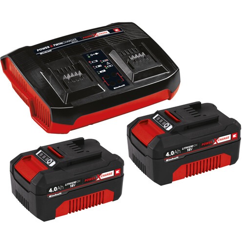 Kit 2 bateria 18V 4Ah + Carregador duplo bivolt - 68067 110V/220V Kit 2 bateria 18V 4Ah + Carregador duplo bivolt - 68067 110V/220V