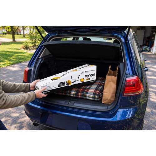 Ro�adeira lateral Vonder RGO 520BIP a gasolina 1.9 hp 52 cc 2T bipartida