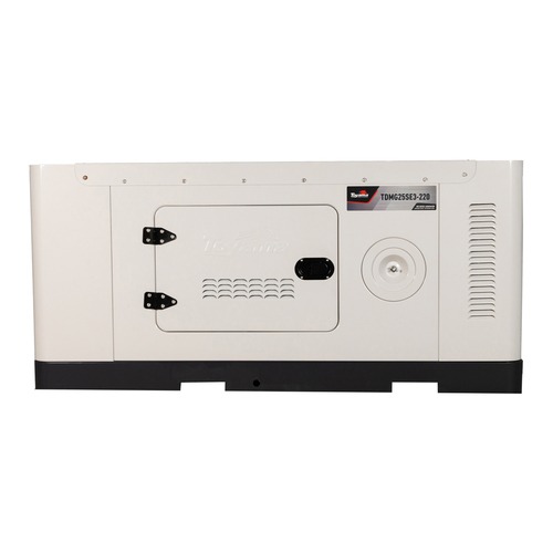 Gerador de energia 27,5 Kva a diesel cabinado partida elétrica trifásico 220V - TDMG25SE3-220 Gerador de energia 27,5 Kva a diesel cabinado partida elétrica trifásico 220V - TDMG25SE3-220