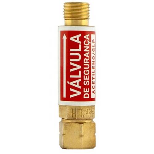 Válvula corta fogo acetileno para regulador - RG - Acetileno Válvula corta fogo acetileno para regulador - RG - Acetileno