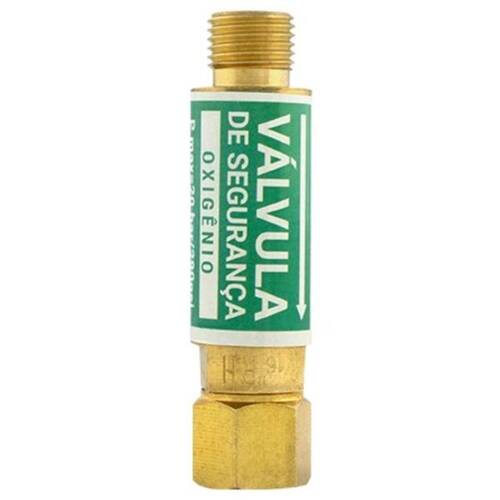 Válvula corta fogo oxigênio para maçarico - MO - Oxigênio Válvula corta fogo oxigênio para maçarico - MO - Oxigênio