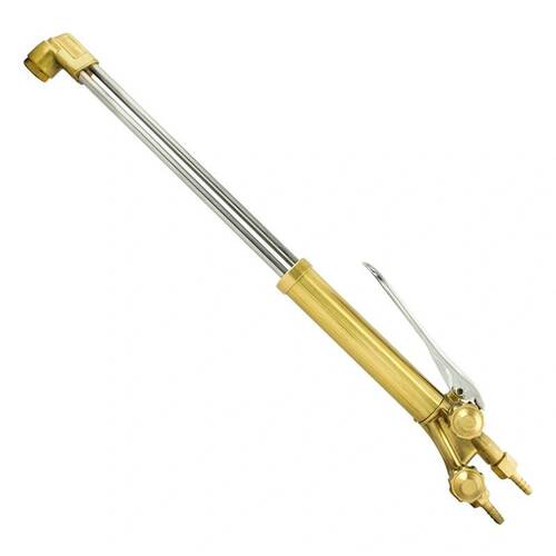 Maçarico de corte com 3 tubos aço inox cabeça 90° - 1500 Maçarico de corte com 3 tubos aço inox cabeça 90° - 1500