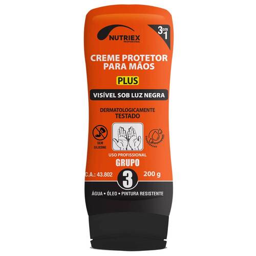 Creme protetor para as mãos GR3 200g - 9310137 Creme protetor para as mãos GR3 200g - 9310137