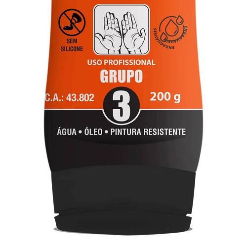 Creme protetor para as mãos GR3 200g - 9310137 Creme protetor para as mãos GR3 200g - 9310137
