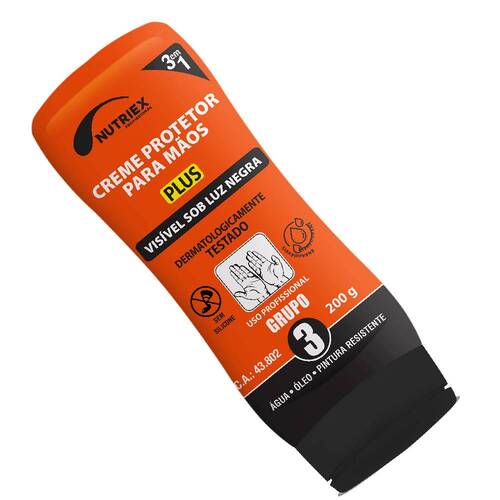 Creme protetor para as mãos GR3 200g - 9310137 Creme protetor para as mãos GR3 200g - 9310137