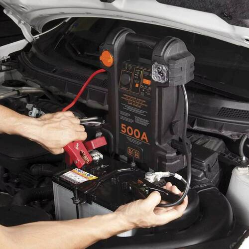 Kit Auxiliar de partida 500A 12V JS500S + Chave impacto Parafusadeira 21V 2 baterias RCI2135 Kit Auxiliar de partida 500A 12V JS500S + Chave impacto Parafusadeira 21V 2 baterias RCI2135