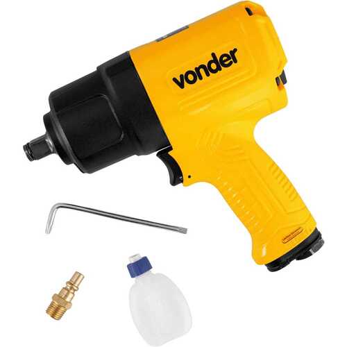 Chave de impacto Vonder CIV 126 pneumática encaixe 1/2 Chave de impacto Vonder CIV 126 pneumática encaixe 1/2
