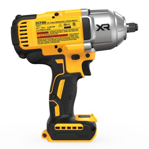 Chave de impacto Dewalt DCF900B bateria 20V Brushless encaixe 1/2 Chave de impacto Dewalt DCF900B bateria 20V Brushless encaixe 1/2