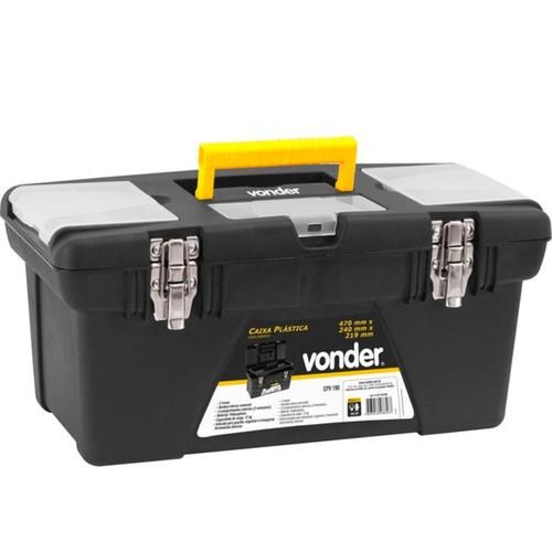Caixa plstica para ferramentas 47,0 x 24,0 x 21,9 cm - CPV 190
