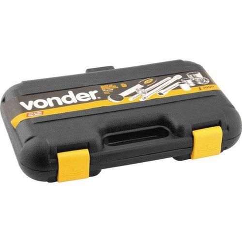 Jogo de soquete estriado 10 a 32 mm encaixe 