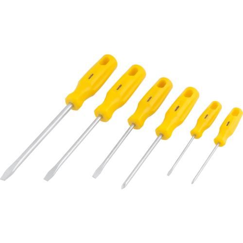 Jogo de chaves fenda e phillips com 6 peças Jogo de chaves fenda e phillips com 6 peças