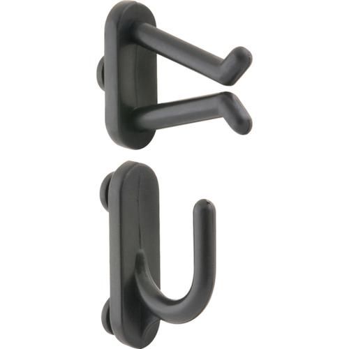 Jogo de gancho curvo e duplo para painel de ferramentas com 10 peças Jogo de gancho curvo e duplo para painel de ferramentas com 10 peças