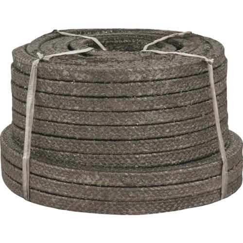 Gaxeta de algodo quadrada grafitada 3/8