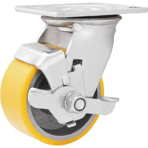 Rodzio giratrio de poliuretano e ferro fundido 5