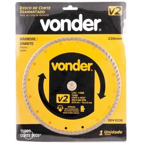 Disco diamantado turbo 230 mm para concreto e mármore Disco diamantado turbo 230 mm para concreto e mármore