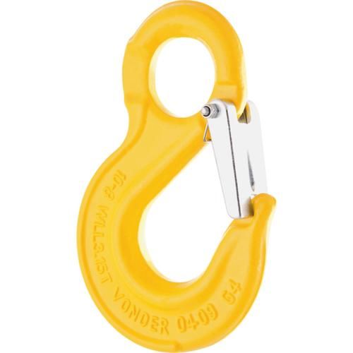 Gancho de ao com olhal e trava