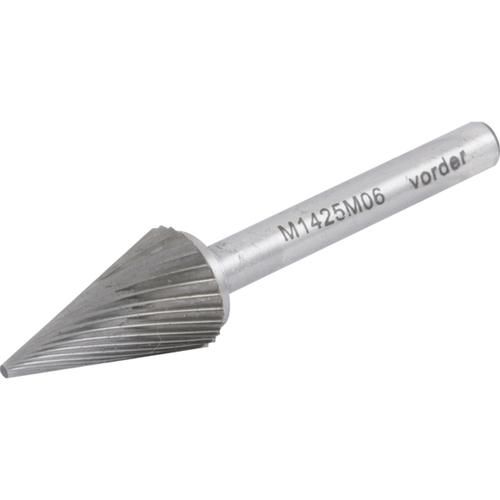 Lima rotativa c�nica 16 x 25 mm com haste 6 mm