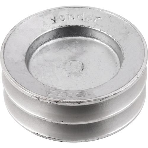 Polia de alumnio 2 canais B - 120 mm