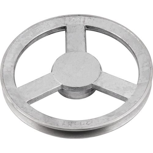 Polia de alumínio 1 canal A-200 mm Polia de alumínio 1 canal A-200 mm